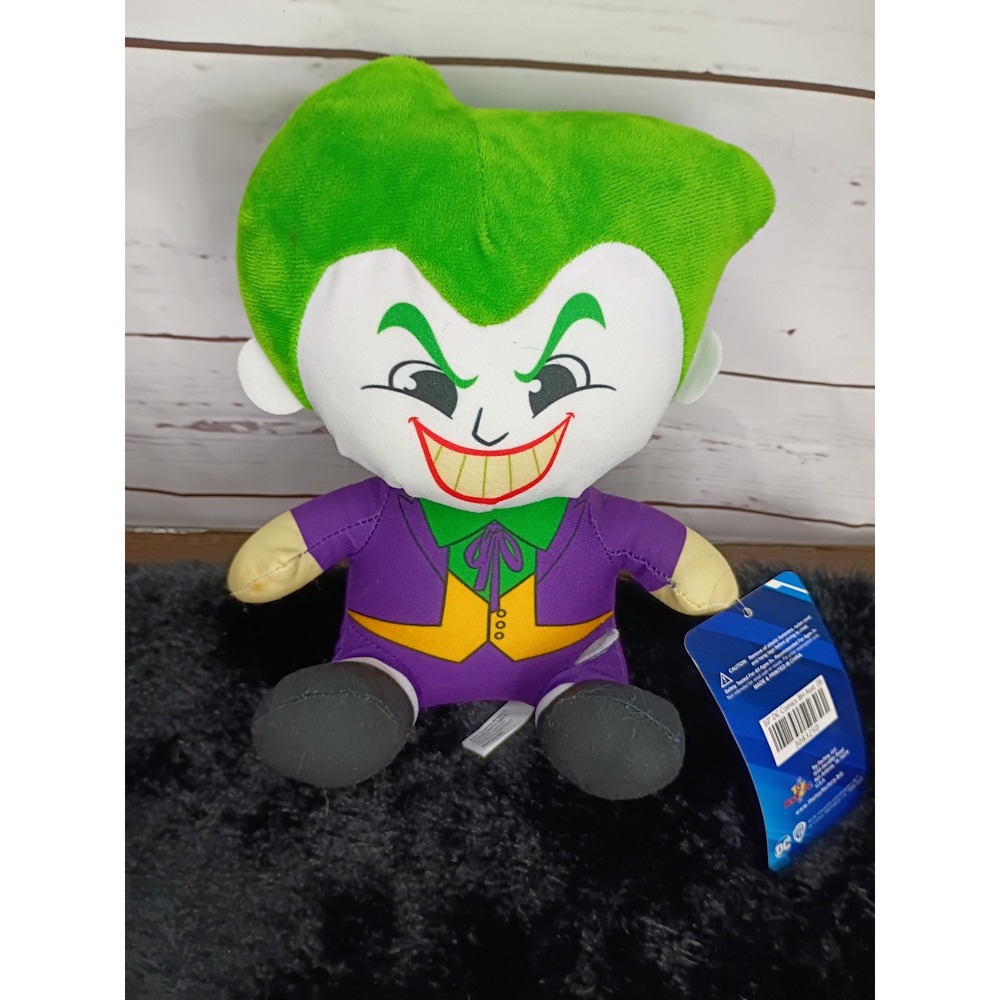 DC Comics Joker Plush 10 Inch Toy Factory Batman Villain Justice League NWT